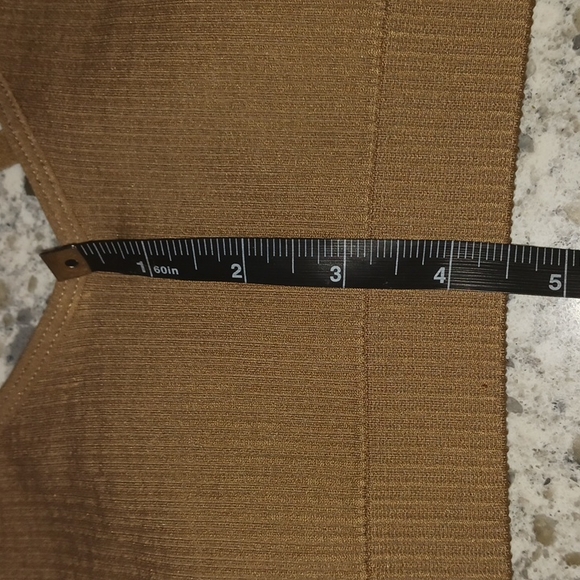 Nwt Good American brown seamless ribbed knit bra w/ adjustable straps size 1/2 - Picture 11 of 16